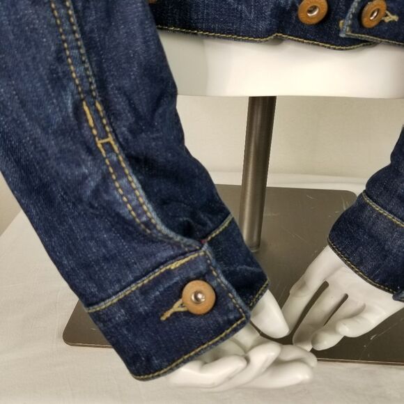 Arizona Jean Company Blue Jean Denim‎ Jacket Size M - Picture 7 of 11